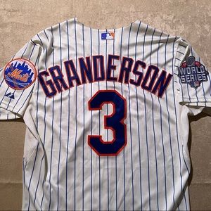 Curtis Granderson New York Mets 2015 Home World Series Jersey